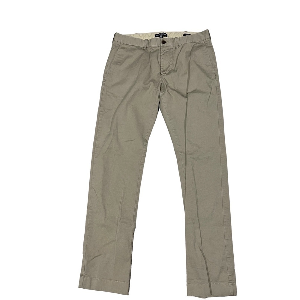 J Crew men’s slim mercantile flex khaki pants size 32/32